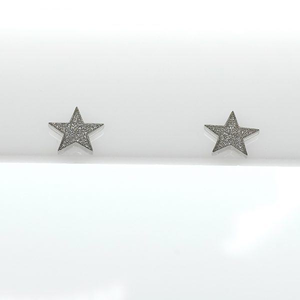 Aretes diamantes Oro blanco