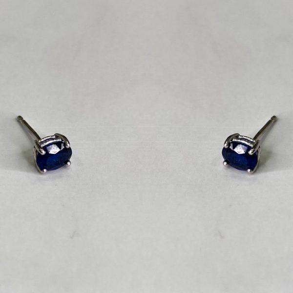 Aretes de zafiro