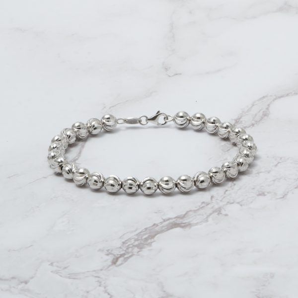 Pulsera oro blanco