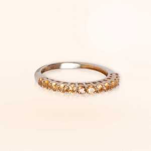 Anillo Zafiro Oro Amarillo