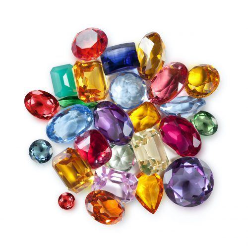 Gemstones.